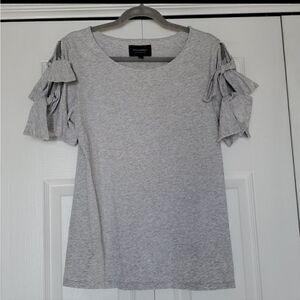 Banana Republic Limited Edition Bow Sleeved T Shirt